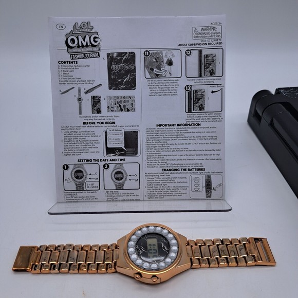 LOL Surprise OMG DA BOSS Fashion Journal Secret Electronic Password Notebook - Picture 4 of 13